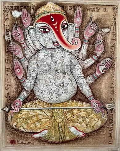 Lord-Ganesh-Artist-Partha-Bhattacharjee
