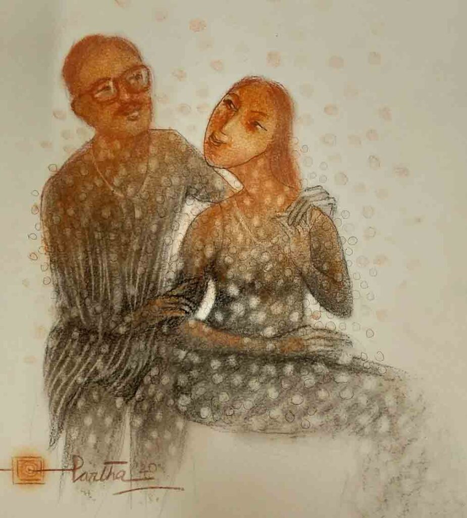 artist-Partha-Bhattacharjee-Companion series
